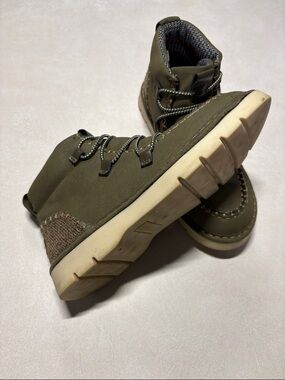 Women's Olive Green Ankle Booties - Casual Outdoor Style